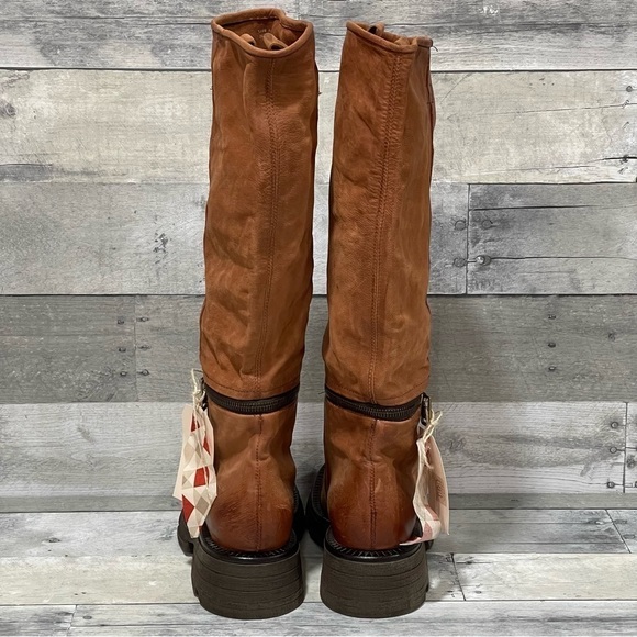NEW ..!!! A.S.98 LARRIE WOMEN'S BOOT - WHISKEY - SIZE - 7.5 - 8 US / 38 EU $499 - Picture 10 of 16